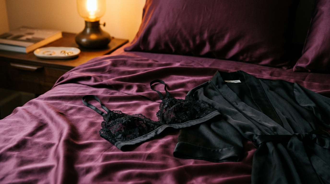 Tactile Elegance Mulberry Silk Haute Lingerie Intimacy
